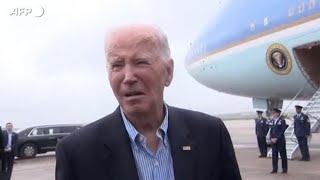 Biden quotNon sosterrei attacco a siti nucleari iranianiquot [upl. by Barbara]