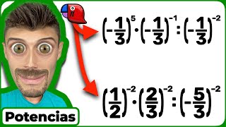 ✅ 👉 PRODUCTO y COCIENTE de POTENCIAS con misma y diferente base desde sus propiedades R2930 [upl. by Yerffe4]