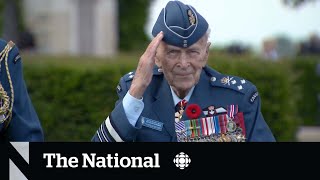 DDay veterans return to shores of Normandy for 80th anniversary [upl. by Attelahs]