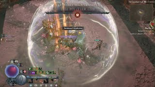 Diablo IV SS6 spiritborn toxic skin Pit120 boss Bamble [upl. by Three]