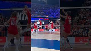 Türkiye  Fransa  Voleybol Milletler Ligi volleyballworld volleyball vnl vnl2024 [upl. by Slorac]