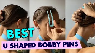 U Shaped Bobby Pins The Ultimate Guide Stop Hair Fails [upl. by Ylenats153]