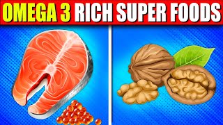 8 omega3 rich foods your body needs 🐟🦈 [upl. by Atsev]