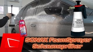 Der neue SONAX Foamsprayer im Test  Gloria FM10 im SonaxDesign [upl. by Johst735]