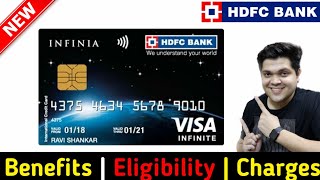 HDFC Infinia Credit Card Full Details  Benefit  Eligibility  Fees [upl. by Einnaj]