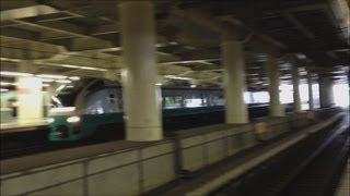 【記録映像】E653系特急「フレッシュひたち」 北千住駅通過 [upl. by Atalanta]