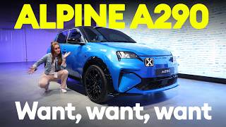 FIRST LOOK Alpine A290 Is the faster 5 all we hoped it would be  Electrifying [upl. by Yalcrab]