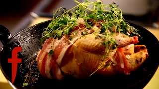 Roasted Pheasant With Devils On Horseback  The F Word [upl. by Rosalba38]