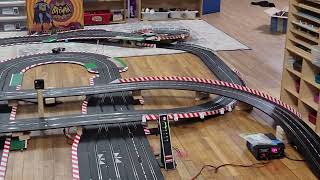 Carrera slot car track based of of a 1966 episode of Batman [upl. by Wiltshire390]