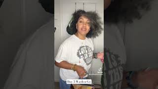 Day 3 Wash N Go postnarcglowup curlyhair washngo naturalhair [upl. by Bethel976]