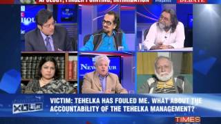 The Newshour Debate Victim  Tehelka failed me  Part 2 [upl. by Nitin248]