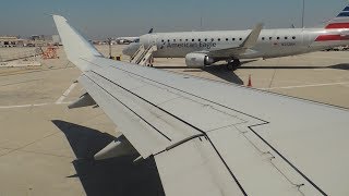 American Eagle Compass Embraer ERJ175 N204NN takeoff from LAX [upl. by Derraj]