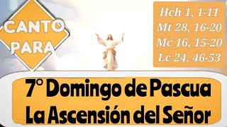 LA ASCENSIÓN DE JESÚS Autor Isaac F Cabrera A 7° Domingo de Pascua [upl. by Laucsap]