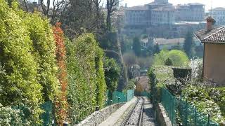 The Funicular San Vigilio in Bergamo [upl. by Ahsed283]