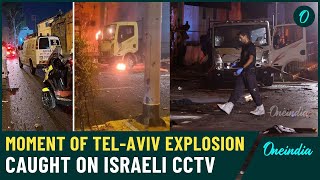 Israeli Capital Under Attack Moment When Bomb Explosion Goes Wrong in Tel Aviv  Watch [upl. by Airegin]