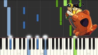 Innocent  Laputa Castle in the Sky Piano Tutorial Synthesia [upl. by Laen]