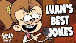 Luans Best Jokes of All Time 😂  The Loud House [upl. by Ydda609]