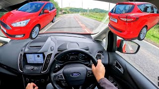 2018 Ford C Max Titanium 10 125HP  POV DRIVE video 4K [upl. by Naanac]