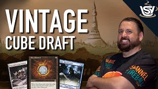 Dodging Traps in Vintage Cube Draft  LSV  MTG [upl. by Hgielyak]