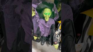 NEW FOR 2024 Menards Halloween Animated 3ft Witch Animatronic Prop [upl. by Eneg]