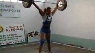 Aneta Florczyk  snatch 100 kg [upl. by Kemme]