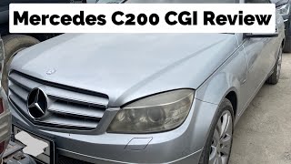 2011 MercedesBenz C200 CGI Review [upl. by Koressa]