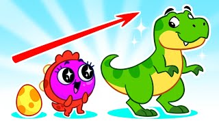 Where is Dino Egg 🥚❓ Dinosaur Robot Song 🦕 VocaVoca Berries 🥑🎶 [upl. by Alber]