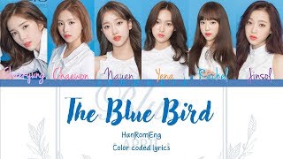 APRIL에이프릴  The Blue Bird Color coded Lyrics HanRomEng [upl. by Yatnahc]