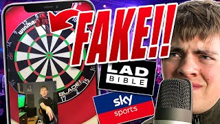 I Faked a 9 DARTER and FOOLED The WORLD [upl. by Sivle]