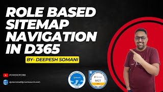 Role Based Sitemap Navigation in D365 CE [upl. by Negris]