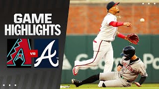 Dbacks vs Braves Game Highlights 4624  MLB Highlights [upl. by Adnima411]