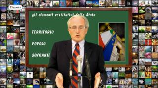 Diritto 07 Gli elementi costitutivi dello stato [upl. by Gibbeon925]