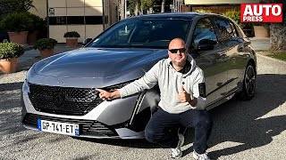 Elektrikli Peugeot E308 test sürüşü  Sinan Sertoğlu [upl. by Eitten]