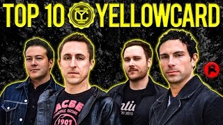 TOP 10 YELLOWCARD SONGS [upl. by Mehitable]