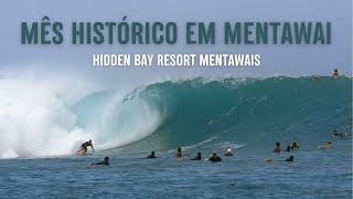 Mês histórico em Mentawai Indonesia Mentawai NoKandui Rifles Surfing [upl. by Healion803]