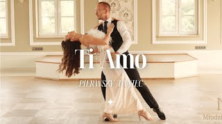 TI AMO  Umberto Tozzi amp Monica Belluci  First Dance Choreography  pierwszy taniec online [upl. by Ardnaiek]