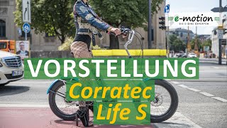 Corratec Life S  2021  Das auffällige Kompakt eBike für die Stadt [upl. by Yellhsa]