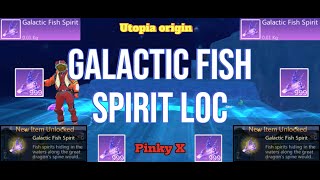 Utopia origin Galactic Fish Spirit Location Full Map  New Island Huaxu Galaxy [upl. by Iphigenia]