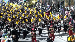 Zulu parade marching bands  NOLA Mardi Gras 2022 [upl. by Dnaleel]