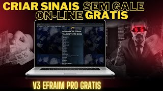 ⚜️ SINAIS V3 ONLINE GRATIS ⚜️ COMO CRIAR LISTA DE SINAIS SEM GALE [upl. by Ebehp]