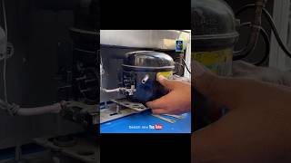 How to install 2 compressor in the fridge shortvideo [upl. by Fine]