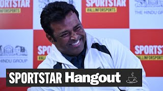 Sportstar Hangout ft Leander Paes  Celebrating his Tennis Hall of Fame induction at The Hindu HQ [upl. by Nomzzaj710]