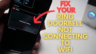 Ring Doorbell Wont Connect to WiFi How to Fix [upl. by Molloy882]