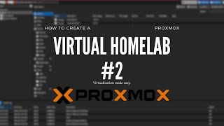 Virtual Homelab Using Proxmox  Part 2 [upl. by Swisher140]