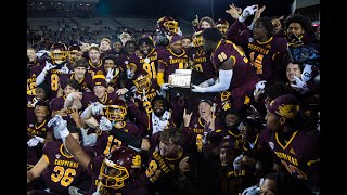 Central Michigan University celebrates win over Western Michigan University [upl. by Cerellia]