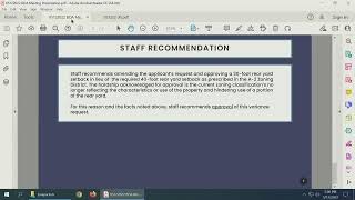 May 12 2022 Board of Adjustment Meeting Part 1 [upl. by Phina]