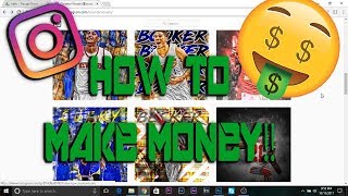 HOW TO MAKE MONEY ON INSTAGRAM SPORTS EDITS [upl. by Amle]