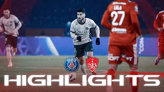 HIGHLIGHTS  PSG 22 BREST ⚽️ ASENSIO amp KOLO MUANI ⚽️ [upl. by Kazim]