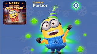 Minion rush Partier costume level 8 MINIONS ipad gameplay walkthrough android ios [upl. by Okram]