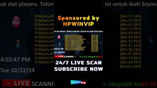 SLOT SCANNING ROOM EPISODE 1177 221024  💋918Kiss Ori amp Mega888 ‪SlotScanningRoom [upl. by Kerin]